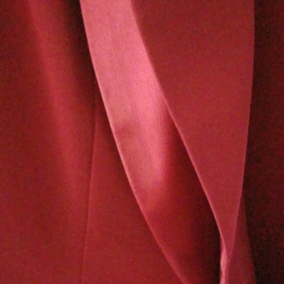 Oleg Cassini BlackTie Dress and coat - Picture 5 of 8